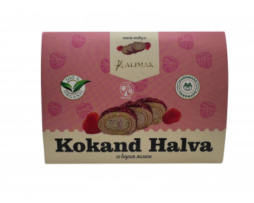 Халва узбекская "Kokand halva" с малиной 300 гр