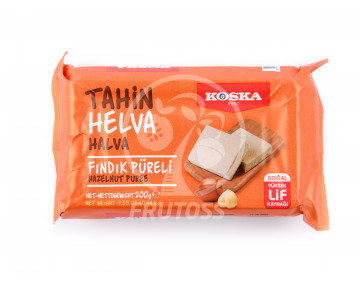 Халва кунжутная с пюре из фундука KOSKA Турция 200 гр