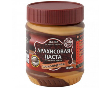Паста шоколадная арахисовая "Азбука продуктов" №2 340 гр