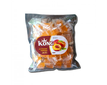 Персик кубики (Kong) 500 гр