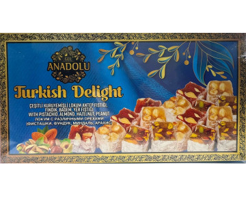 Лукум с разными орехами ANADOLU Турция 300 гр