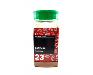Паприка молотая в банке №23 130 гр 1 шт